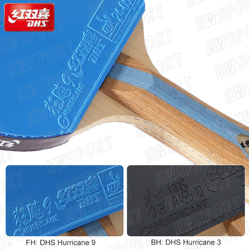 DHS 6 Star Color Table Tennis  - Table Tennis Backhand recension och pris
