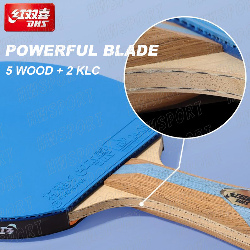 DHS 6 Star Color Table Tennis  - Table Tennis Backhand recension och pris