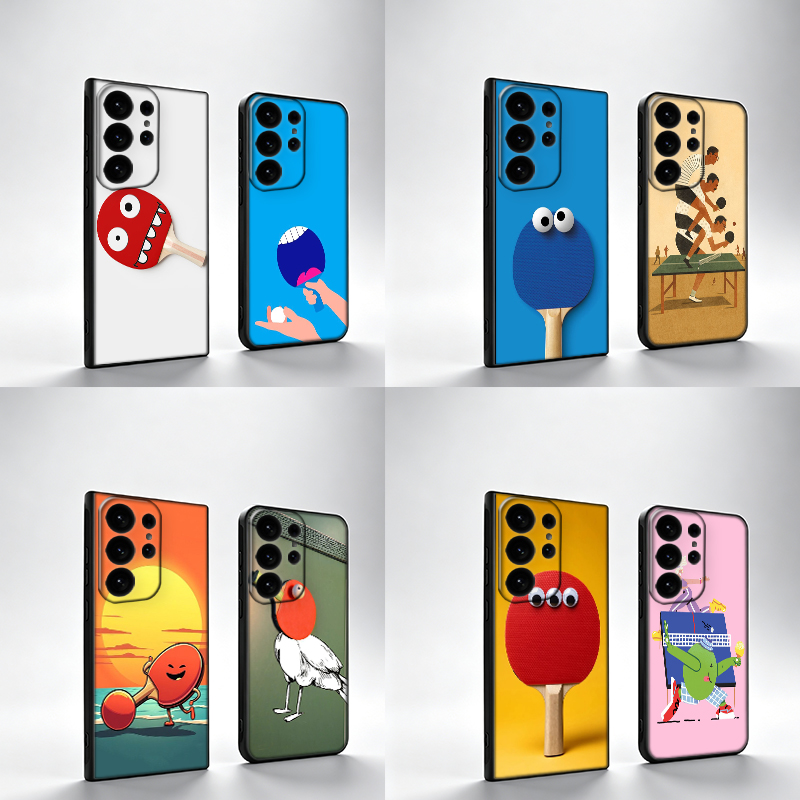 New Table Tennis Cartoon Phone - Table Tennis Quotes recension och pris