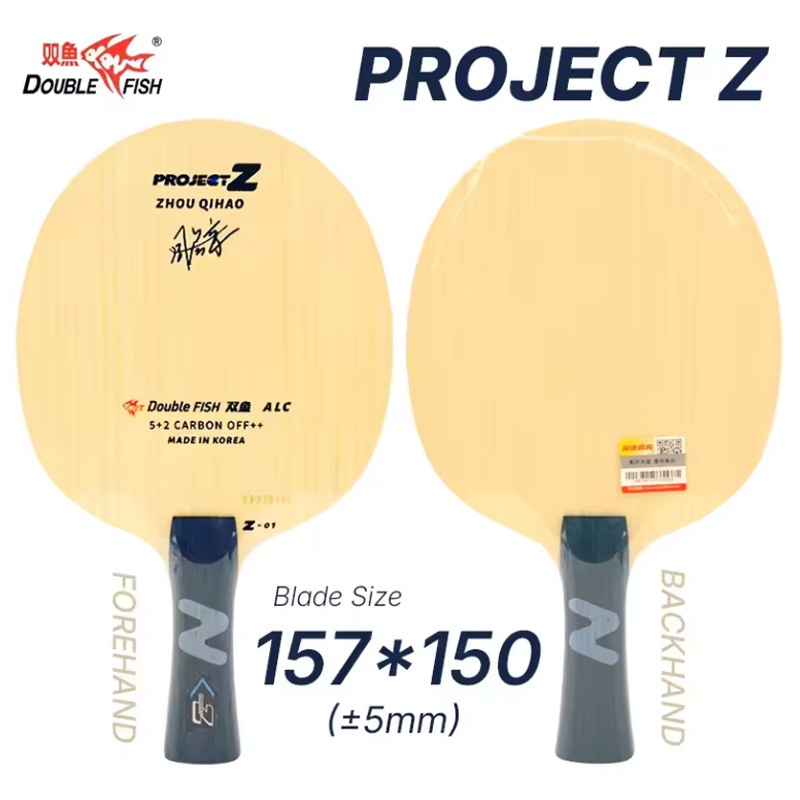 DOUBLE FISH PROJECT Z Table Te - Table Tennis Zhou Qihao recension och pris