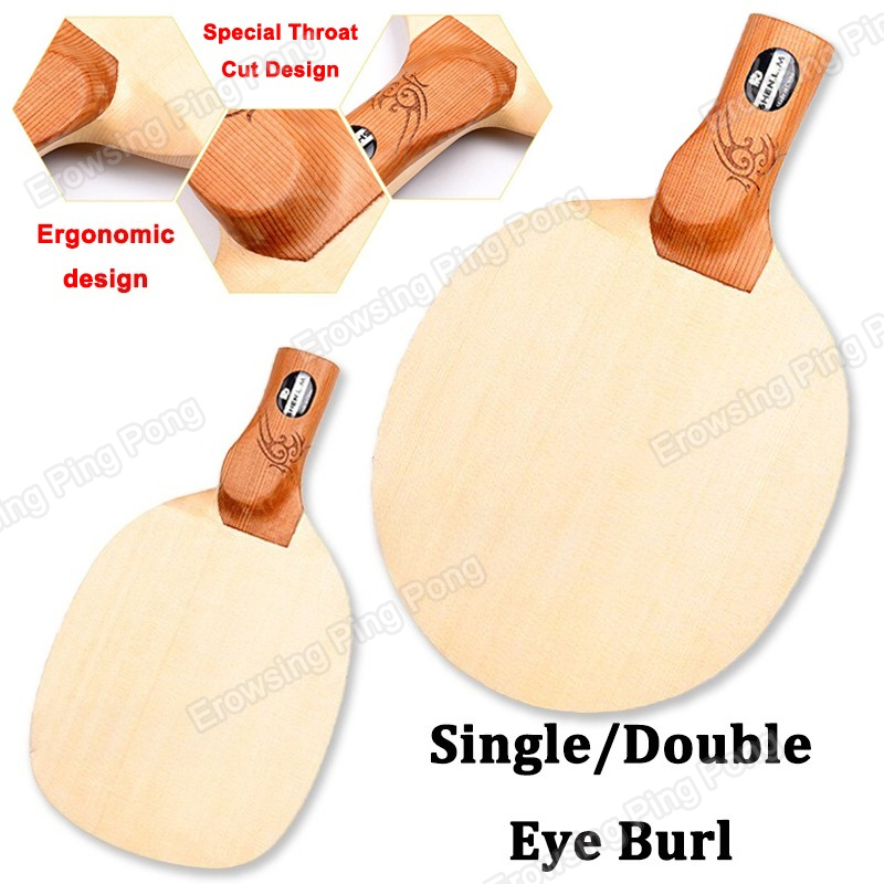 1-Ply Hinoki Table Tennis Blad - Table Tennis Racket recension och pris