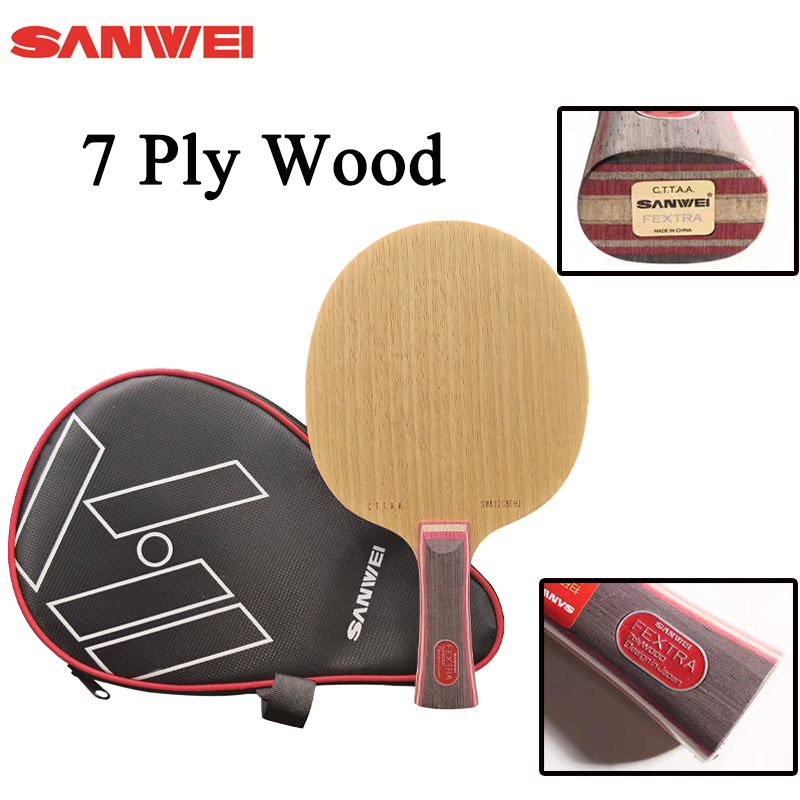 New SANWEI FEXTRA 7 Table Tenn - Table Tennis Racket recension och pris