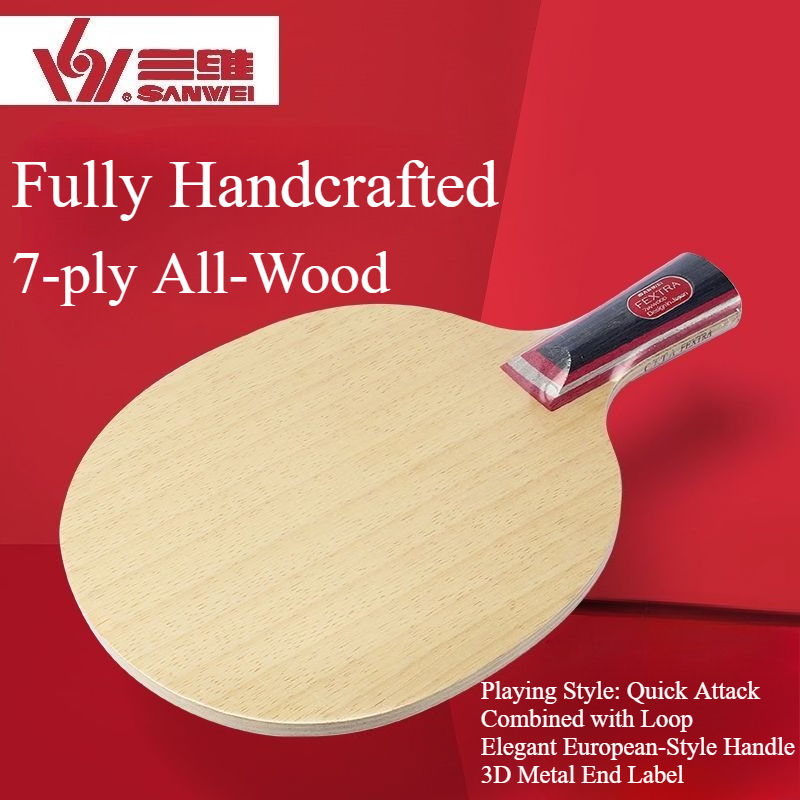 New SANWEI FEXTRA 7 Table Tenn - Table Tennis Racket recension och pris