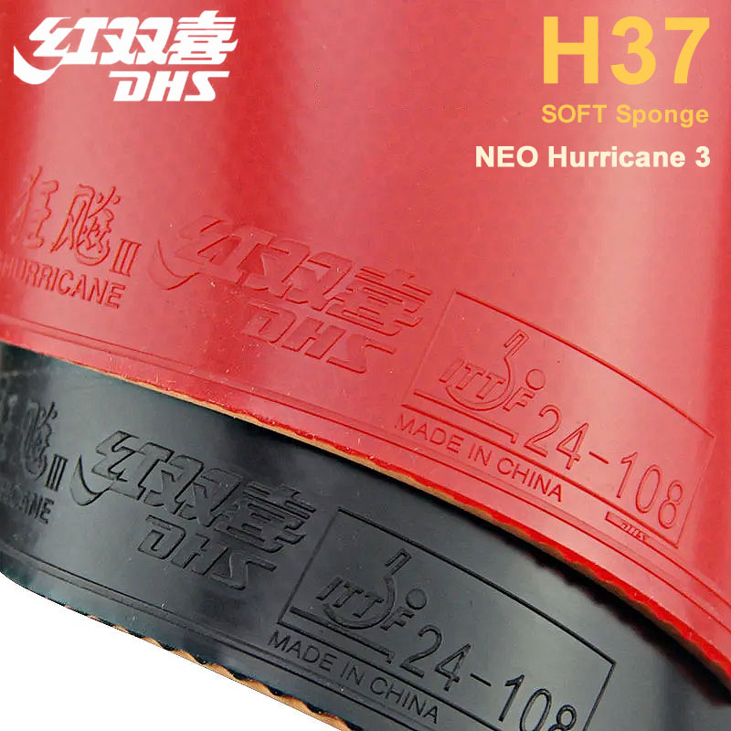 Genuine DHS Hurricane 3 NEO Ge - Table Tennis Backhand recension och pris