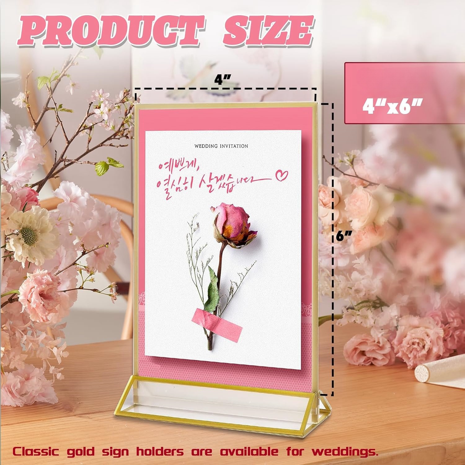 4x6inch Acrylic Sign Holder Wi - Table Tennis Zone recension och pris