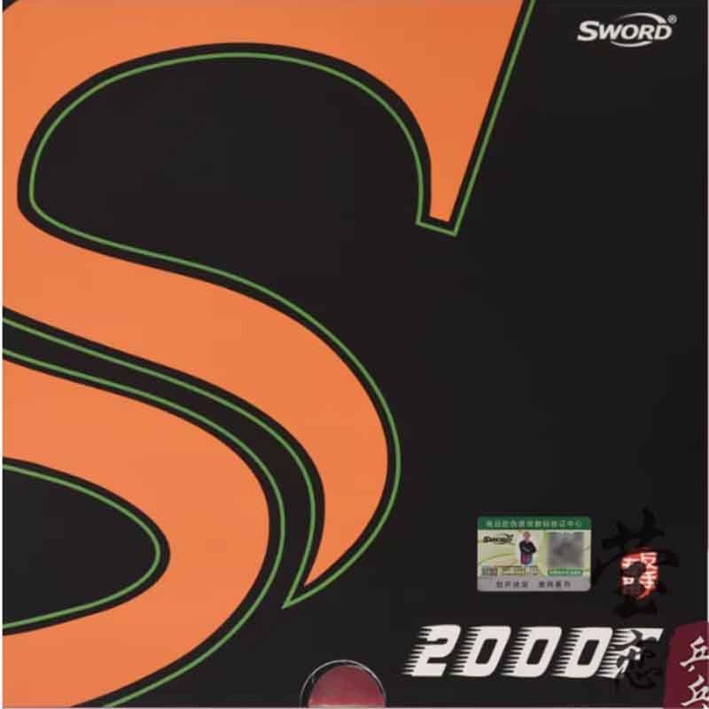 Sword 2000F table tennis rubbe - Table Tennis Backhand recension och pris