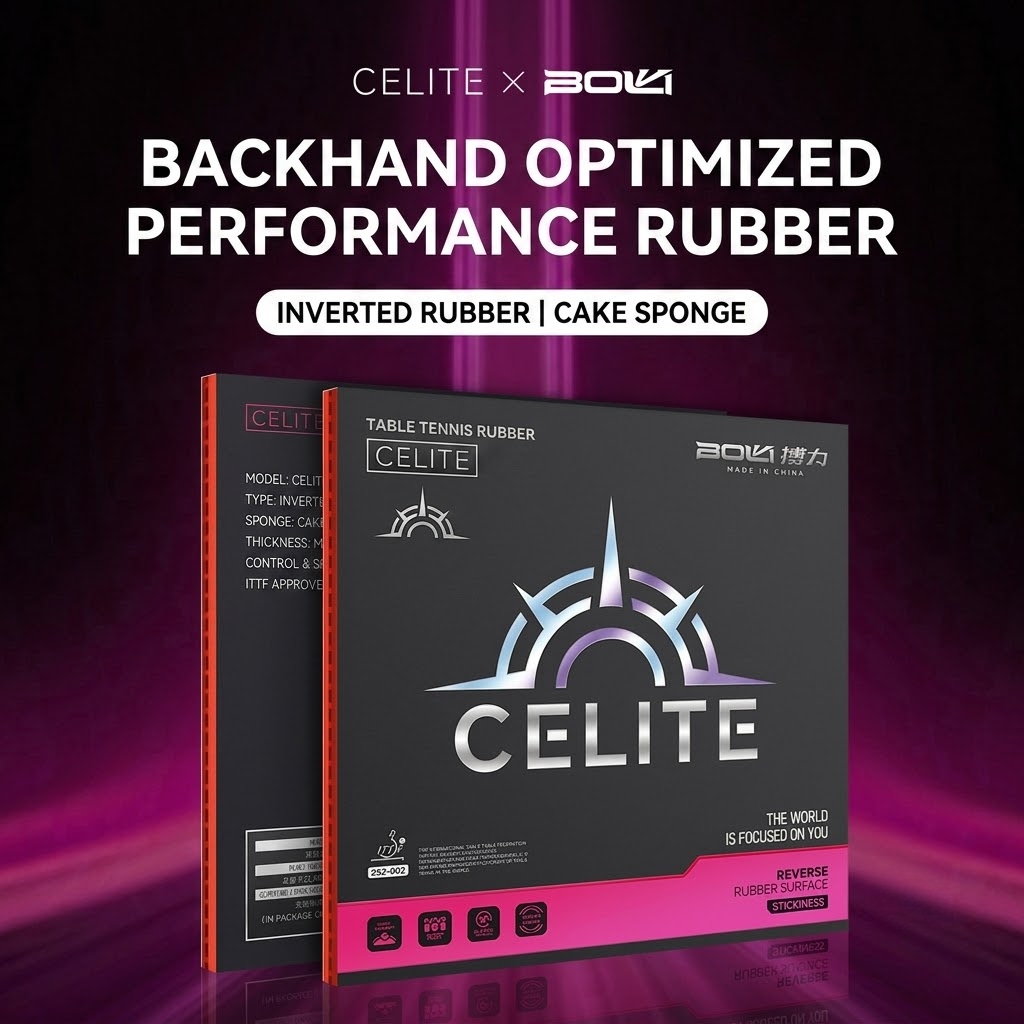 Boli Table Tennis Racket Rubbe - Table Tennis Backhand recension och pris